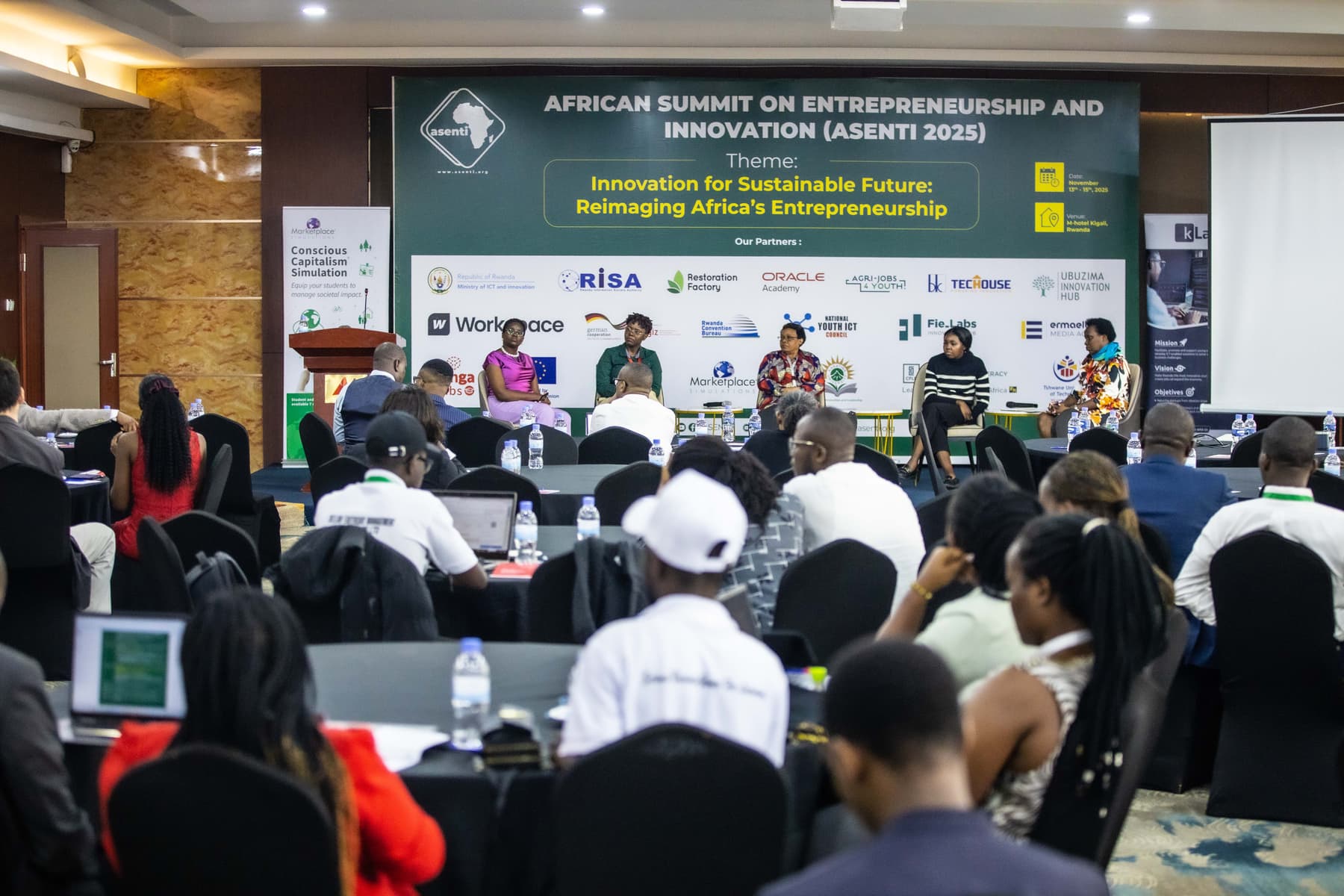 Delegates in session at ASENTI 2025, Kigali
